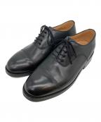 locking shoes by footmonkeyロッキングシューズバイフットモンキー）の古着「ストレートチップシューズ」｜ブラック