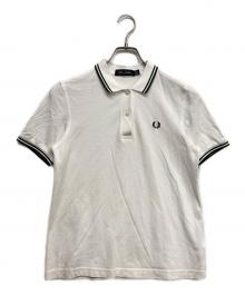 FRED PERRY（フレッドペリー）の古着「ポロシャツ」｜ホワイト
