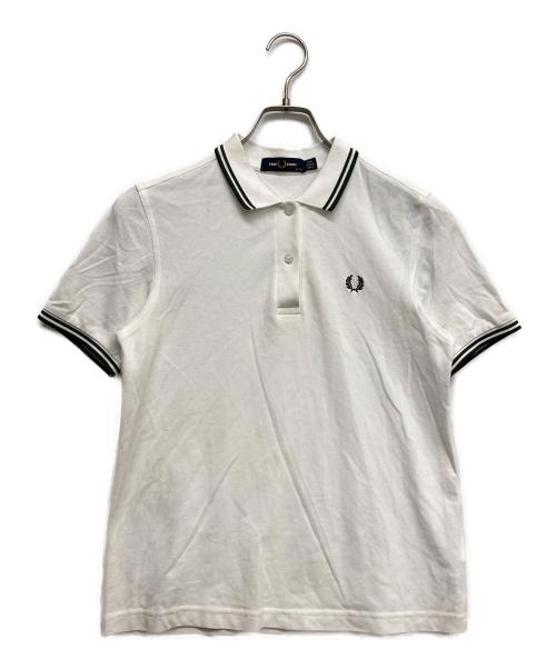 FRED PERRY（フレッドペリー）FRED PERRY (フレッドペリー) ポロシャツ ホワイト サイズ:38の古着・服飾アイテム