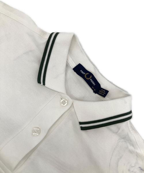 FRED PERRY（フレッドペリー）FRED PERRY (フレッドペリー) ポロシャツ ホワイト サイズ:38の古着・服飾アイテム