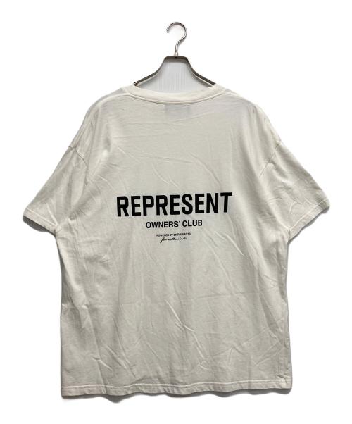 REPRESENT（リプレゼント）REPRESENT (リプレゼント) プリントTシャツ ホワイト サイズ:XXLの古着・服飾アイテム