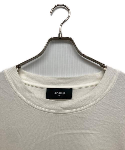 REPRESENT（リプレゼント）REPRESENT (リプレゼント) プリントTシャツ ホワイト サイズ:XXLの古着・服飾アイテム