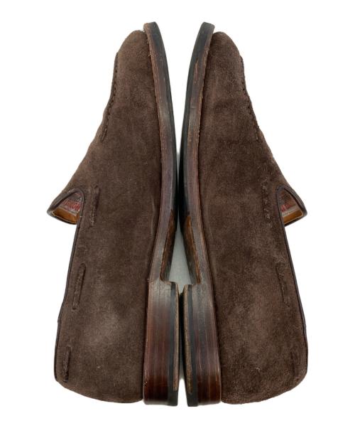 brother bridge（ブラザーブリッジ）BROTHER BRIDGE (ブラザーブリッジ) スウェードシューズ ブラウン サイズ:9 1/2の古着・服飾アイテム