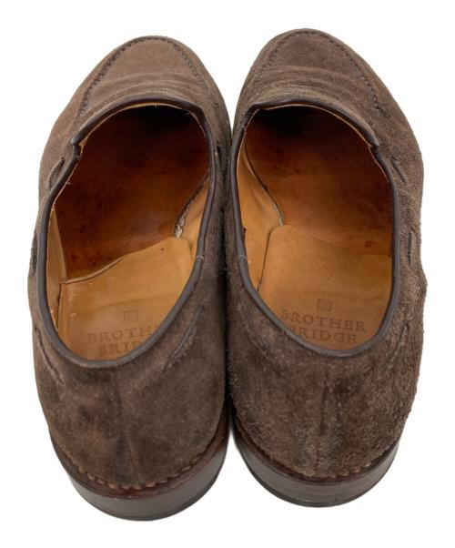brother bridge（ブラザーブリッジ）BROTHER BRIDGE (ブラザーブリッジ) スウェードシューズ ブラウン サイズ:9 1/2の古着・服飾アイテム