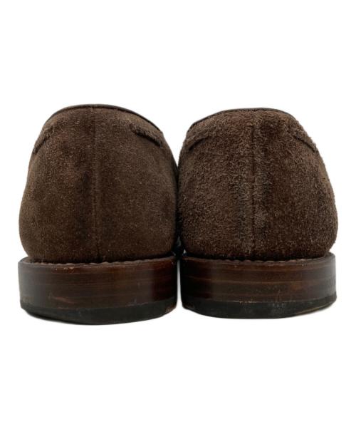 brother bridge（ブラザーブリッジ）BROTHER BRIDGE (ブラザーブリッジ) スウェードシューズ ブラウン サイズ:9 1/2の古着・服飾アイテム