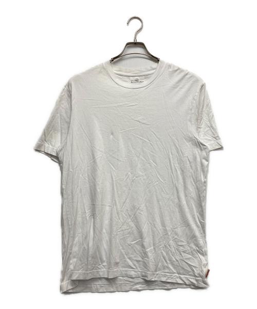 Acne studios（アクネ ストゥディオズ）ACNE STUDIOS (アクネ ストゥディオズ) クルーネックTシャツ ホワイト サイズ:Lの古着・服飾アイテム