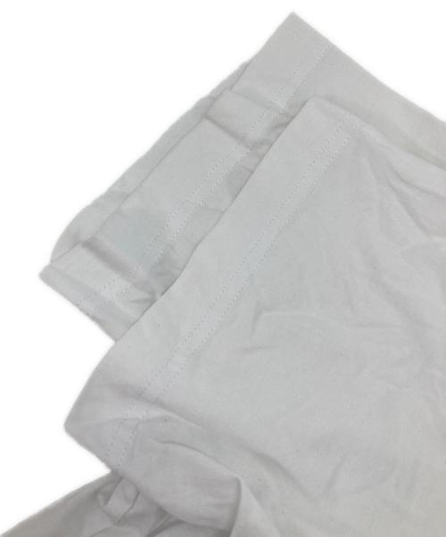 Acne studios（アクネ ストゥディオズ）ACNE STUDIOS (アクネ ストゥディオズ) クルーネックTシャツ ホワイト サイズ:Lの古着・服飾アイテム