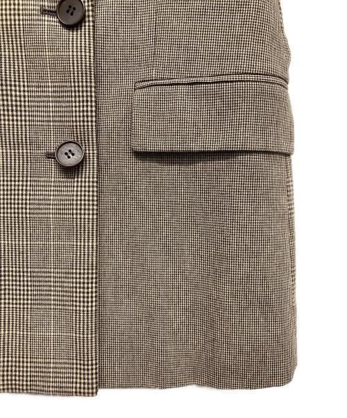 theory luxe（セオリーリュクス）theory luxe (セオリーリュクス) テーラードジャケット ブラウン サイズ:38の古着・服飾アイテム