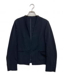 23区（ニジュウサンク）の古着「ノーカラージャケット」｜ネイビー