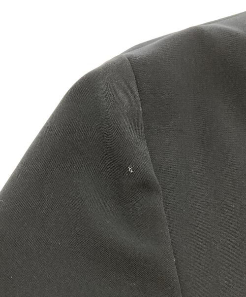 23区（ニジュウサンク）23区 (ニジュウサンク) ノーカラージャケット ネイビー サイズ:38の古着・服飾アイテム