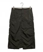 L'appartement×Americanaアパルトモン×アメリカーナ）の古着「別注Nylon Tight Skirt」｜グレー