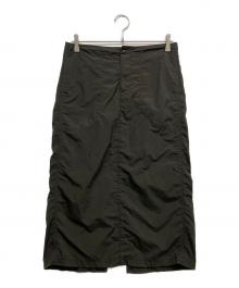 L'appartement×Americana（アパルトモン×アメリカーナ）の古着「別注Nylon Tight Skirt」｜グレー