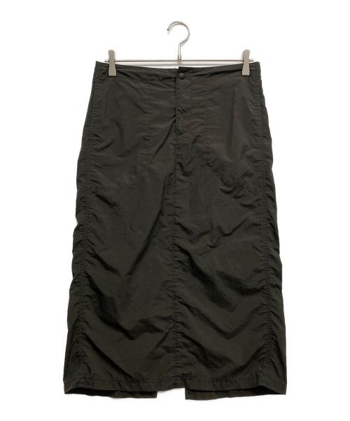 L'appartement（アパルトモン）L'Appartement (アパルトモン) Americana (アメリカーナ) 別注Nylon Tight Skirt グレー サイズ:Mの古着・服飾アイテム