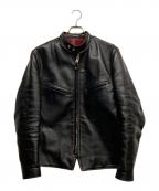 Schottショット）の古着「641XJH シングルライダースジャケット」｜ブラック