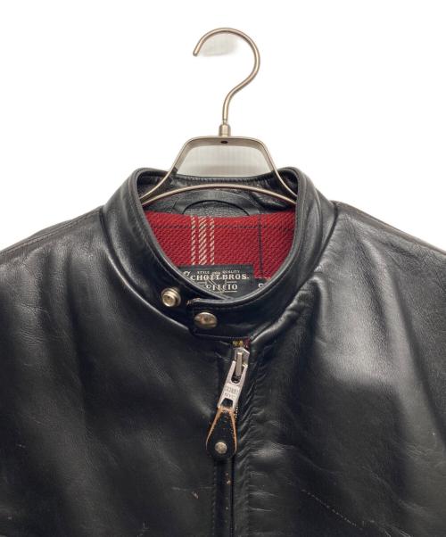 Schott（ショット）Schott (ショット) 641XJH シングルライダースジャケット ブラック サイズ:40の古着・服飾アイテム