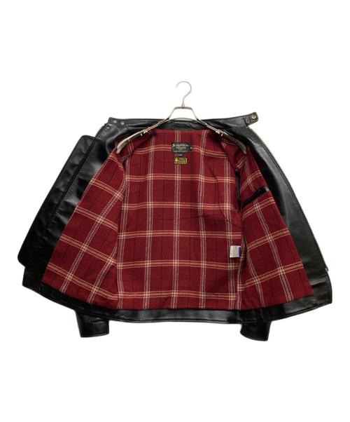 Schott（ショット）Schott (ショット) 641XJH シングルライダースジャケット ブラック サイズ:40の古着・服飾アイテム