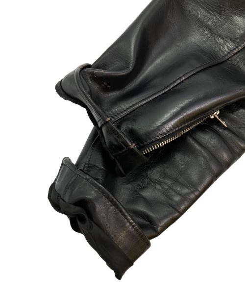 Schott（ショット）Schott (ショット) 641XJH シングルライダースジャケット ブラック サイズ:40の古着・服飾アイテム