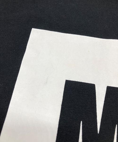 MSGM（エムエスジーエム）MSGM (エムエスジーエム) ロゴプリントTシャツ ブラック サイズ:Sの古着・服飾アイテム