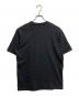 MSGM (エムエスジーエム) ロゴプリントTシャツ ブラック サイズ:S：5000円