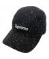 Supreme（シュプリーム）の古着「Sequins Camp Cap」｜ブラック