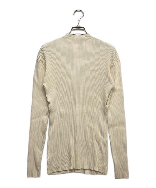 emmi atelier（エミアトリエ）emmi atelier (エミアトリエ) 2wayリブニットロングカーディガン ホワイト サイズ:Fの古着・服飾アイテム