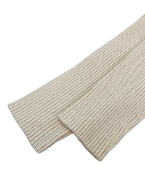 emmi atelier（エミアトリエ）emmi atelier (エミアトリエ) 2wayリブニットロングカーディガン ホワイト サイズ:Fの古着・服飾アイテム