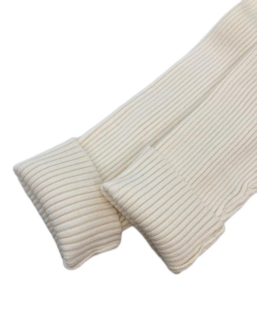 emmi atelier（エミアトリエ）emmi atelier (エミアトリエ) 2wayリブニットロングカーディガン ホワイト サイズ:Fの古着・服飾アイテム