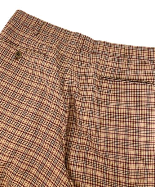 REGENT CLUB（リージェント クラブ）REGENT CLUB (リージェント クラブ) ツータックワイドトラウザー ブラウン サイズ:79の古着・服飾アイテム