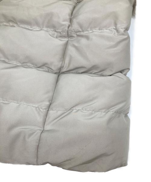 green label relaxing（グリーンレーベルリラクシング）green label relaxing (グリーンレーベルリラクシング) グリーンダウン ハッスイ ロングコート ベージュ サイズ:38の古着・服飾アイテム