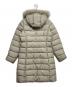 green label relaxing (グリーンレーベルリラクシング) グリーンダウン ハッスイ ロングコート ベージュ サイズ:38：6000円