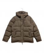 JOURNAL STANDARDジャーナルスタンダード）の古着「ラスカ グラフェン フードダウンジャケット」｜ブラウン