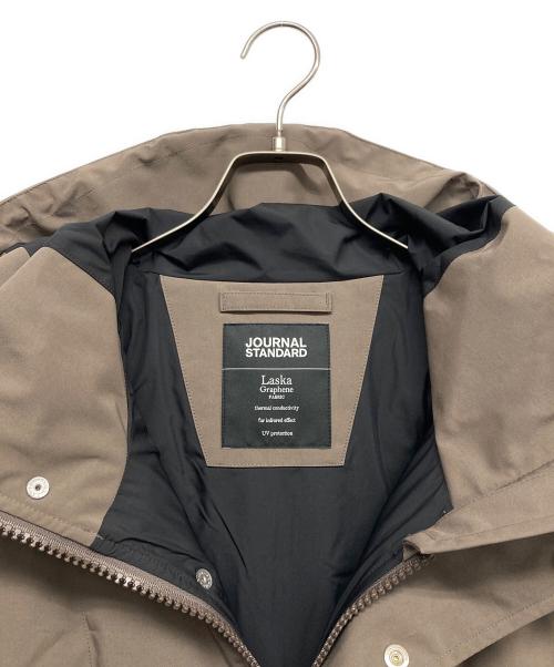 JOURNAL STANDARD（ジャーナルスタンダード）JOURNAL STANDARD (ジャーナルスタンダード) ラスカ グラフェン フードダウンジャケット ブラウン サイズ:Lの古着・服飾アイテム