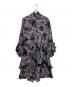 ETRO（エトロ）の古着「総柄シルクワンピース」｜パープル