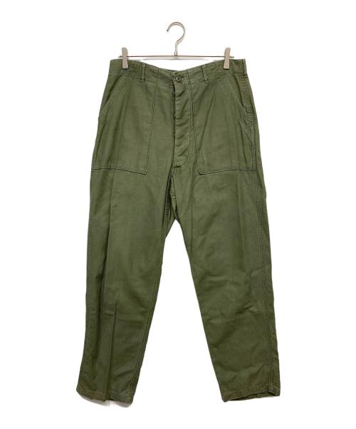 US ARMY（ユーエスアーミー）US ARMY (ユーエスアーミー) 60ｓ後期ベイカーパンツ カーキ サイズ:不明（タグ切れ）の古着・服飾アイテム