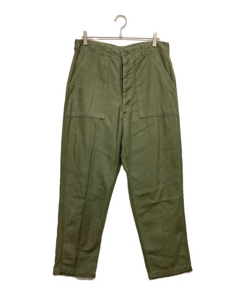 US ARMY（ユーエスアーミー）US ARMY (ユーエスアーミー) 60ｓ後期ベイカーパンツ カーキ サイズ:36の古着・服飾アイテム