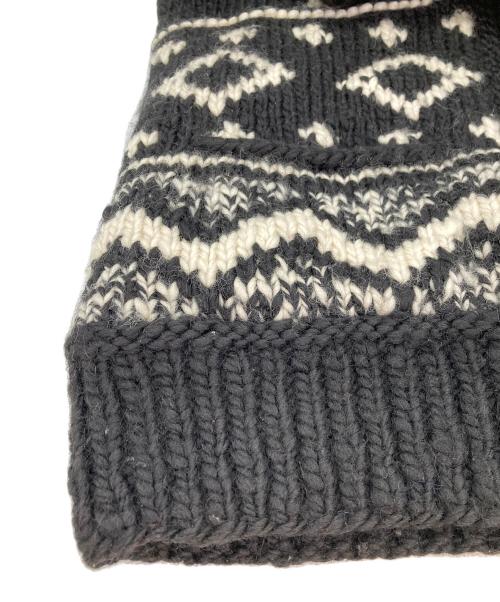 RRL（ダブルアールエル）RRL (ダブルアールエル) カウチンニットベスト ブラック サイズ:ｓの古着・服飾アイテム