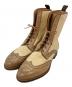 Santoni（サントーニ）の古着「ウェスタンブーツ」｜ベージュ