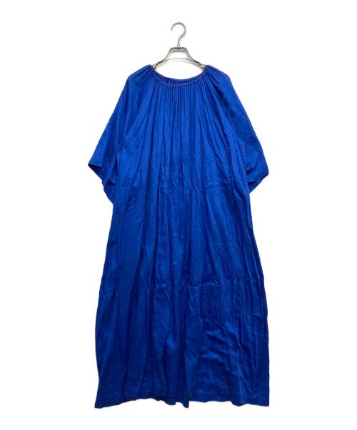 STEVEN ALAN（スティーブンアラン）STEVEN ALAN (スティーブンアラン) コットンスモッグドレスワンピース ブルー サイズ:Sの古着・服飾アイテム