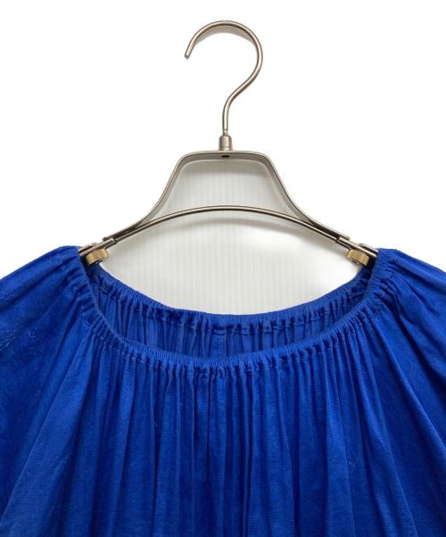 STEVEN ALAN（スティーブンアラン）STEVEN ALAN (スティーブンアラン) コットンスモッグドレスワンピース ブルー サイズ:Sの古着・服飾アイテム