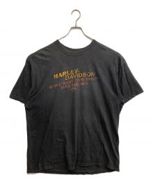 HARLEY-DAVIDSON（ハーレーダビッドソン）の古着「プリントTシャツ」｜ブラック