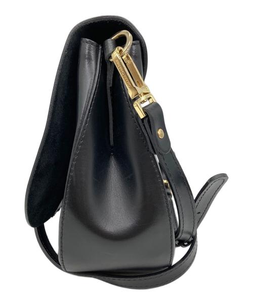 GIANNI CHIARINI（ジャンニ キアリーニ）GIANNI CHIARINI (ジャンニ キアリーニ) ショルダーバッグ ブラックの古着・服飾アイテム