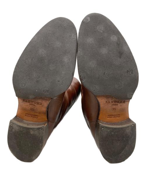 SARTORE（サルトル）SARTORE (サルトル) ロングブーツ ブラウン サイズ:35の古着・服飾アイテム