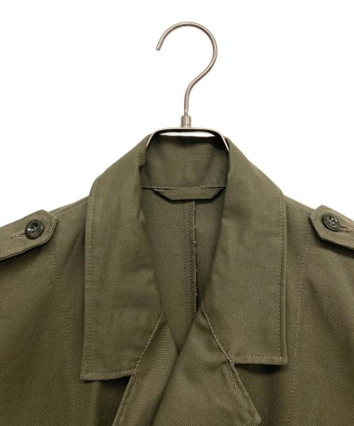 H.V.PUIJENBROEK（フルギ）H.V.PUIJENBROEK (フルギ) ミリタリーコート カーキ サイズ:52の古着・服飾アイテム