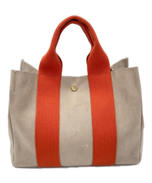 VIOLAd'ORO（ヴィオラドーロ）VIOLAd'ORO (ヴィオラドーロ) 2WAYバッグ ベージュの古着・服飾アイテム