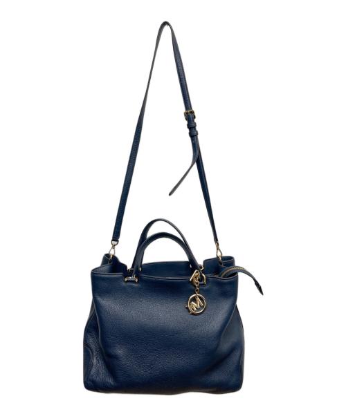 MICHAEL KORS（マイケル・コース）MICHAEL KORS (マイケル・コース) ハンドバッグ ブルーの古着・服飾アイテム