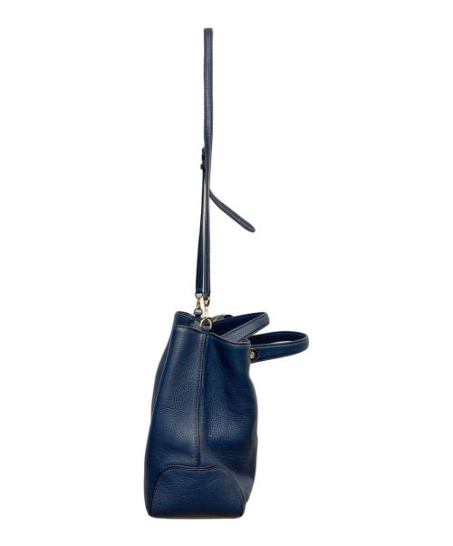 MICHAEL KORS（マイケル・コース）MICHAEL KORS (マイケル・コース) ハンドバッグ ブルーの古着・服飾アイテム