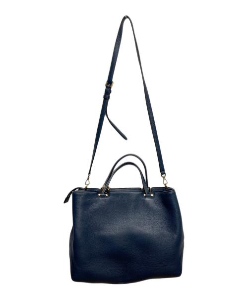 MICHAEL KORS（マイケル・コース）MICHAEL KORS (マイケル・コース) ハンドバッグ ブルーの古着・服飾アイテム