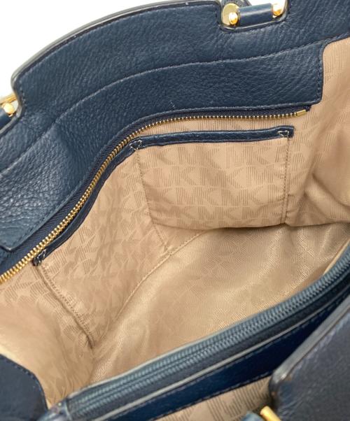MICHAEL KORS（マイケル・コース）MICHAEL KORS (マイケル・コース) ハンドバッグ ブルーの古着・服飾アイテム