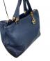 中古・古着 MICHAEL KORS (マイケル・コース) ハンドバッグ ブルー：6000円