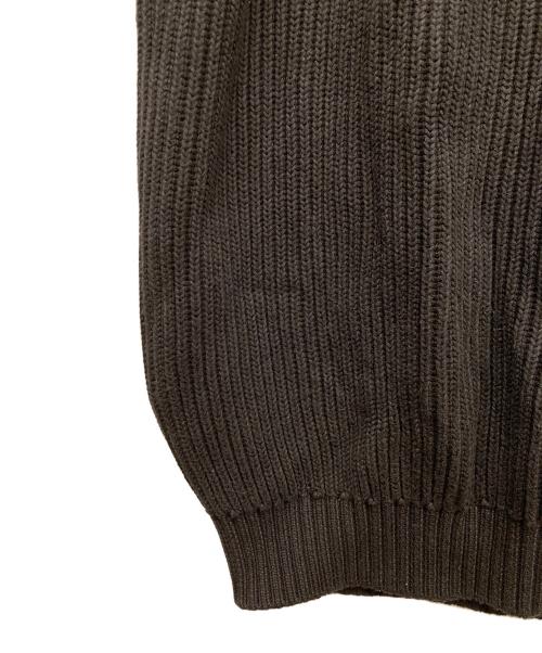 waiper（ワイパー）WAIPER (ワイパー) ハーフジップコマンドコットンニット ブラック サイズ:40 未使用品の古着・服飾アイテム